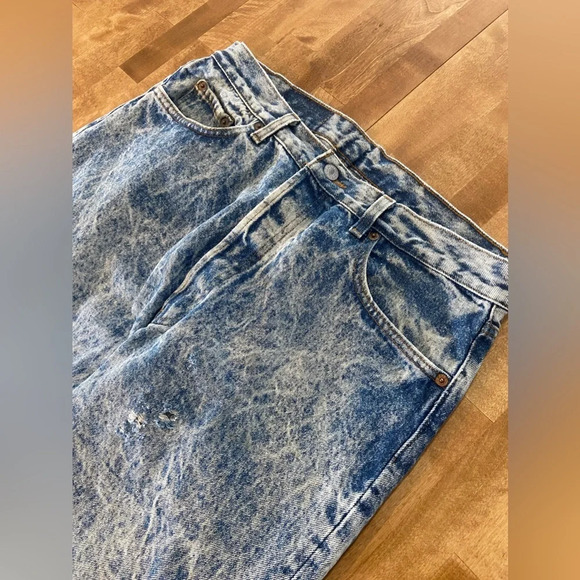 LEVI’S Denim Jeans Acid‎ Wash Distressed Men’s Vintage - Picture 8 of 13